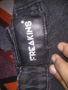 Black Cargo Jeans
