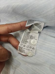 Authentic H&amp;M Cotton Poplin Striped Shirt