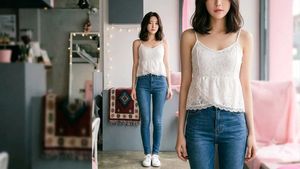 White Lace Cami Top