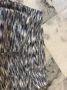 Marled Knit Flare Pants