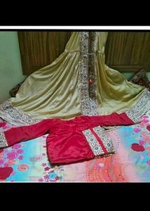 Full Flare Kalidar Gown 3 Piece Suit