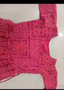 Beautiful Pink Printed Kurta Set