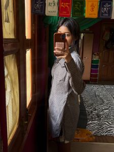 Chic Checked Tunic Shirt