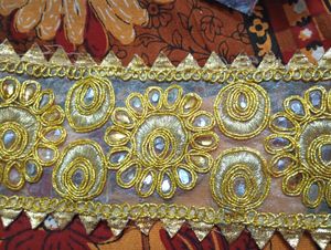 Embroidered Dupatta Border Lace
