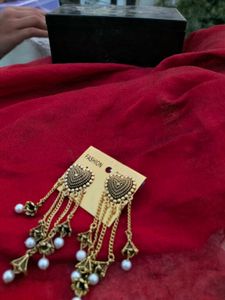 Valentine Day Special Heart Shape Designer Jhumki