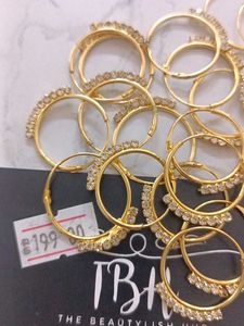 Combo pack of 12 pairs Hoop Earrings at wholesale
