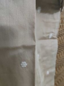 tailored made pure cotton suit