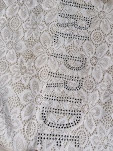 Elegant White Lace Top