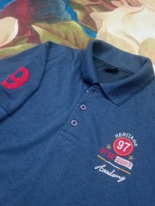 Men's Blue Polo T-Shirt