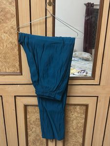 Teal Men’s Kurta Pyjama with Nehru Jacket Set