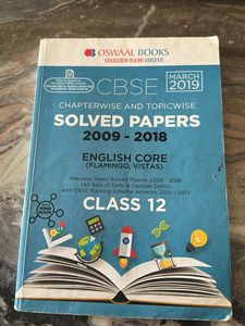 CBSE Class 12 English Solved Papers Oswaal