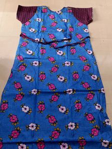 XXL Alia Cut Cotton Maxi Gown