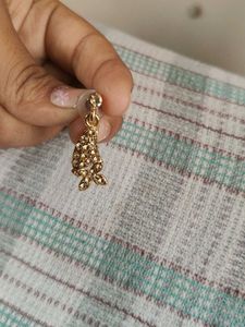 Gold-Tone Necklace and Earring Set