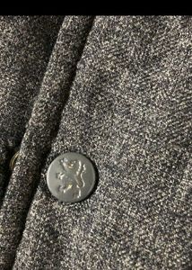 Men's Grey Hooded Puffer Jacket