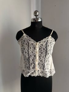 Elegant Lace Cami Top