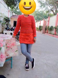 Striped Knit Sweter