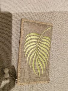 Handmade Leaf Design Pouch