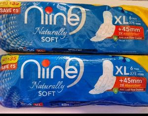 Sofy, Niine  Pads XL 7 Packs And Paree 20 An