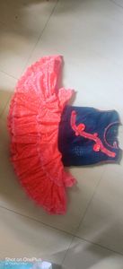 frock dress for 3 to 4 years girl( purchase from pantaloons) Use only 4 Times