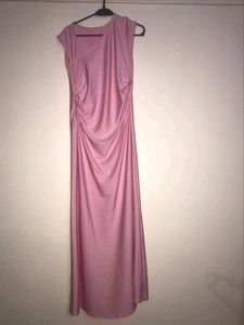 Elegant Pink Maxi Dress