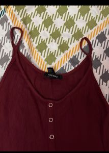 ❤️Burgundy Button Up Dress❤️