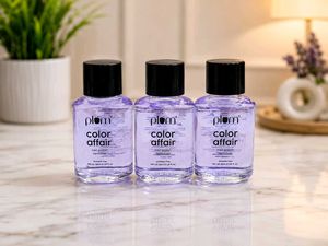 Plum Color Affair Nail Polish Remover - 3 Pack