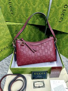 GUCCI* *GG EMBLEM SMALL SHOULDER BAG*WD BOX