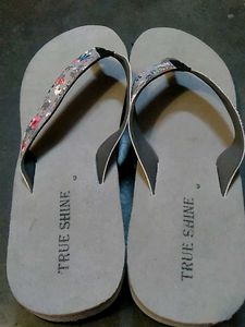 Cute Floral Flip Flops