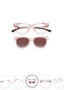 Lenskart Air Switch Flip (light Pink)