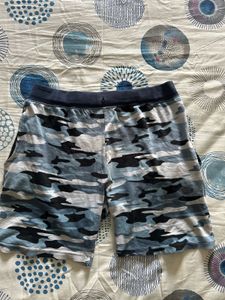 Men's Camo Print Shorts