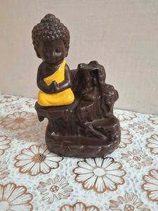 Cute Buddha Fountain Incense Holder