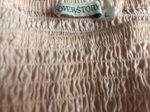 Smocked Square Neck Puff Sleeve Top