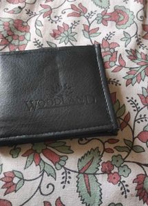 Woodland Black Leather Wallet