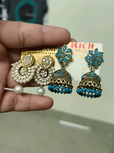 Earrings Jhumkas - Stylish Pair