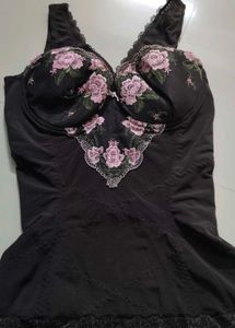 Embroidered Shaping Bodysuit