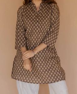The Indian Ethnic Co - Ajrakh Cotton Kurta