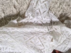 zara Elegant White Lace Top