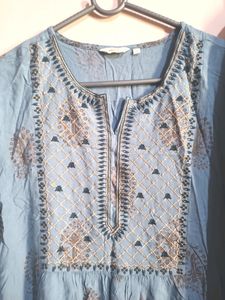 Max Blue Kurta Set