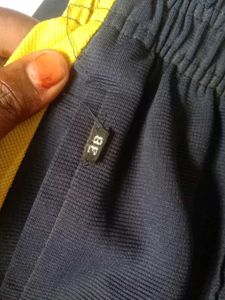 Blue &amp; Yellow Track Pants