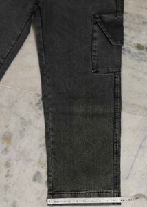 Grey Cargo Pants