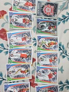 2012 Topps Cricket Attax Punjab Kings Cards