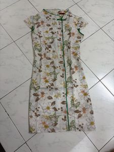 Authentic Mandarin Style Vintage Y2K Dress