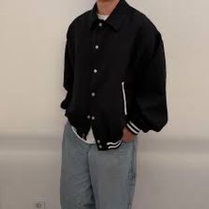 PEANUT Apparel Oversized Varsity Jacket