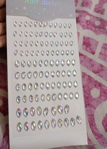 6 Combo hair accessories with hairstickers new