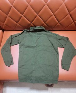 Green Denim Jacket