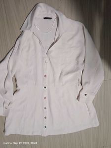 Chic Pastel Shirt Dress