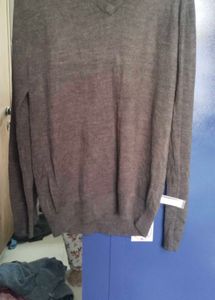 Cozy Brown Knit Sweater