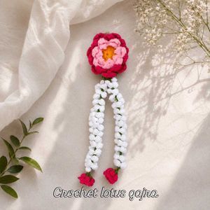 Handmade Crochet lotus gajra