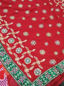 Beautiful  Embroidered party Saree