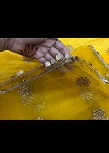Gorgeous Yellow Lehenga Choli Set